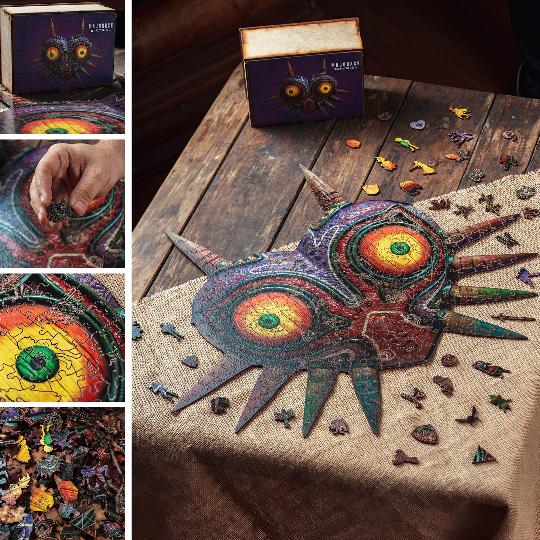 Rompecabezas de Zelda Majoras Mask