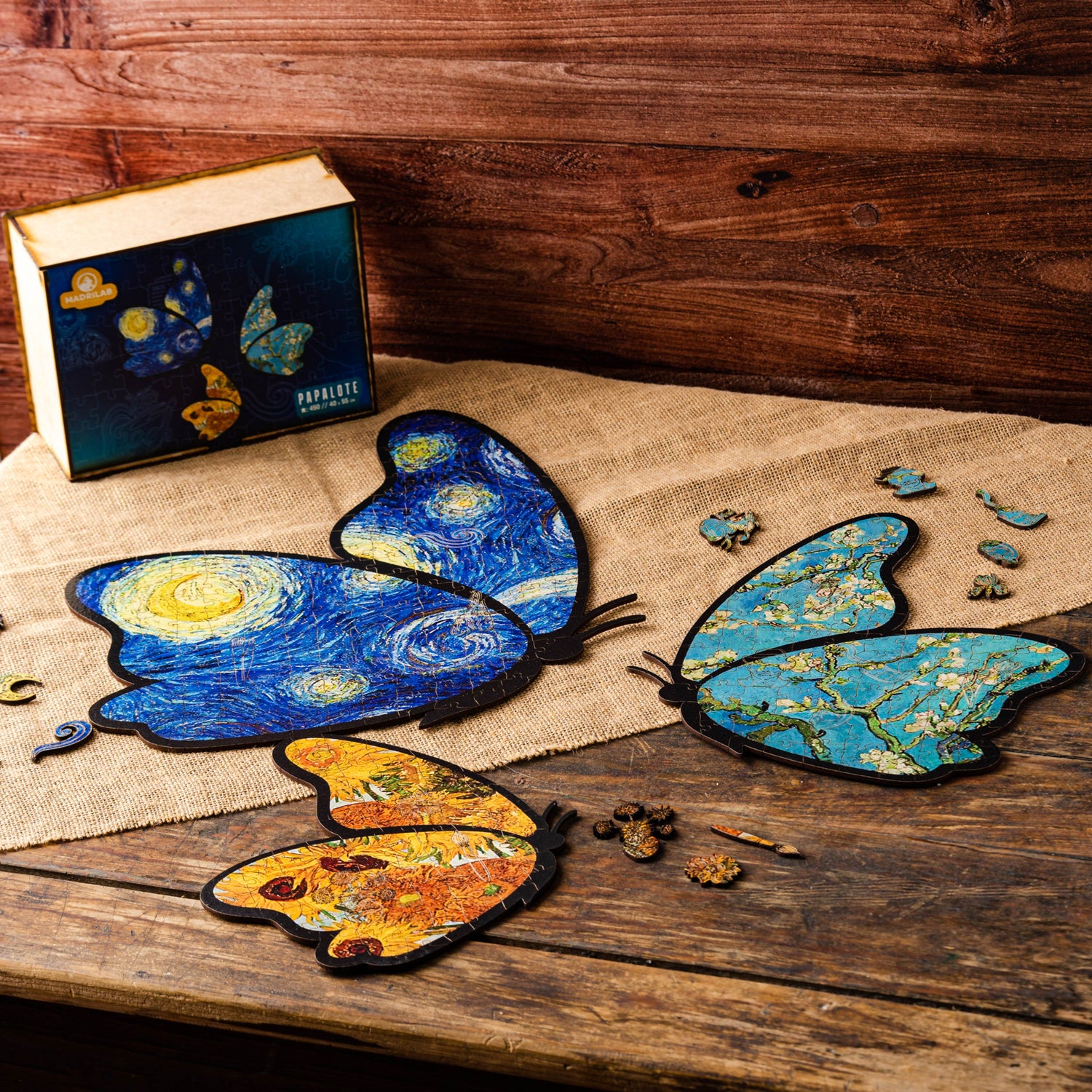 Papalote de mariposas